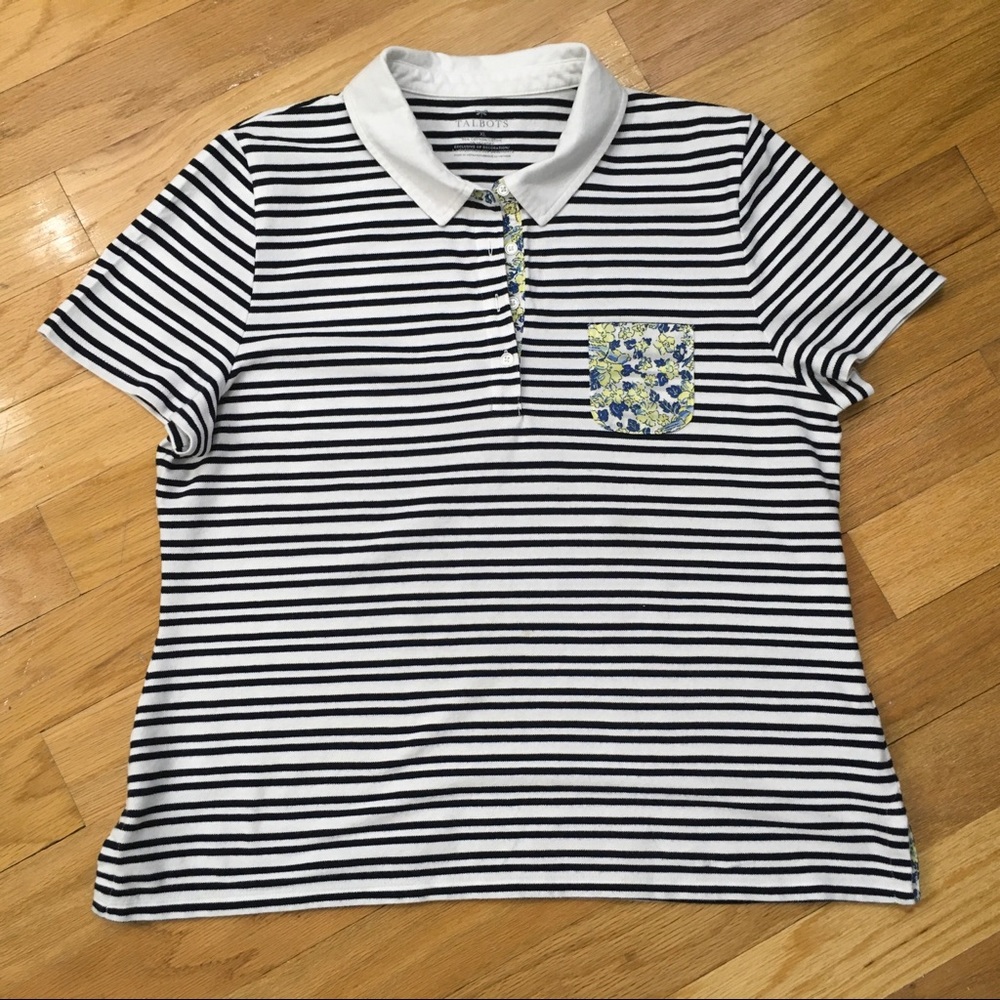 Talbots Short Sleeve Polo Shirt. Size XL